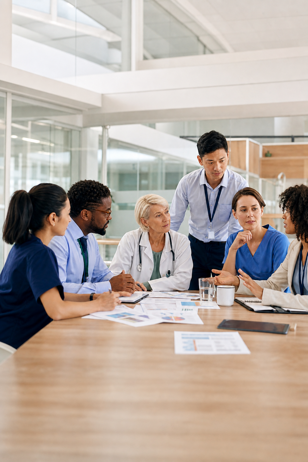 Healthcare Professionals in Clinic Setting-1
